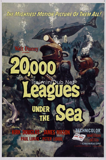 20000 Leagues Under The Sea (1954) Movie Poster