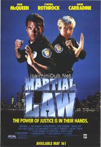 Martial Law (1990) Movie Poster