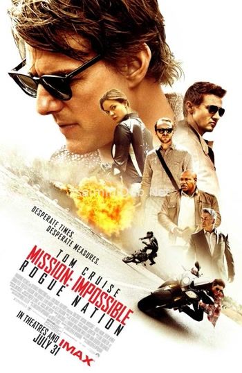 Mission Impossible 5 Rogue Nation (2015) Movie Poster