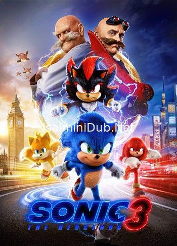 Sonic the Hedgehog 3 (2024) Movie Poster